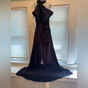 Sophisticated Black Wedding Gown